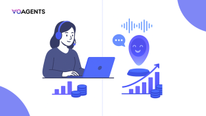 AI Voice Assistants vs Human Agents Cost and ROI Comparison